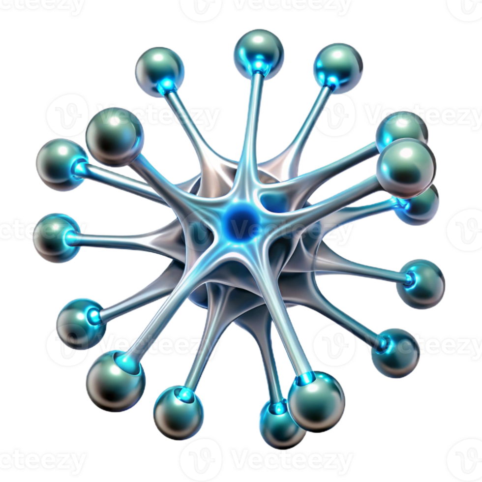 magnificent modern A Network of Interconnected Bioluminesce png