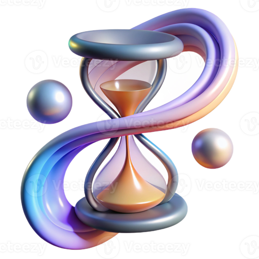 beautiful contemporary An Abstract Representation of Time Using png