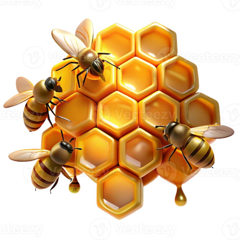 wonderful minimalist A Swarm of Honeybees Buzzing Around a Ho high quality png