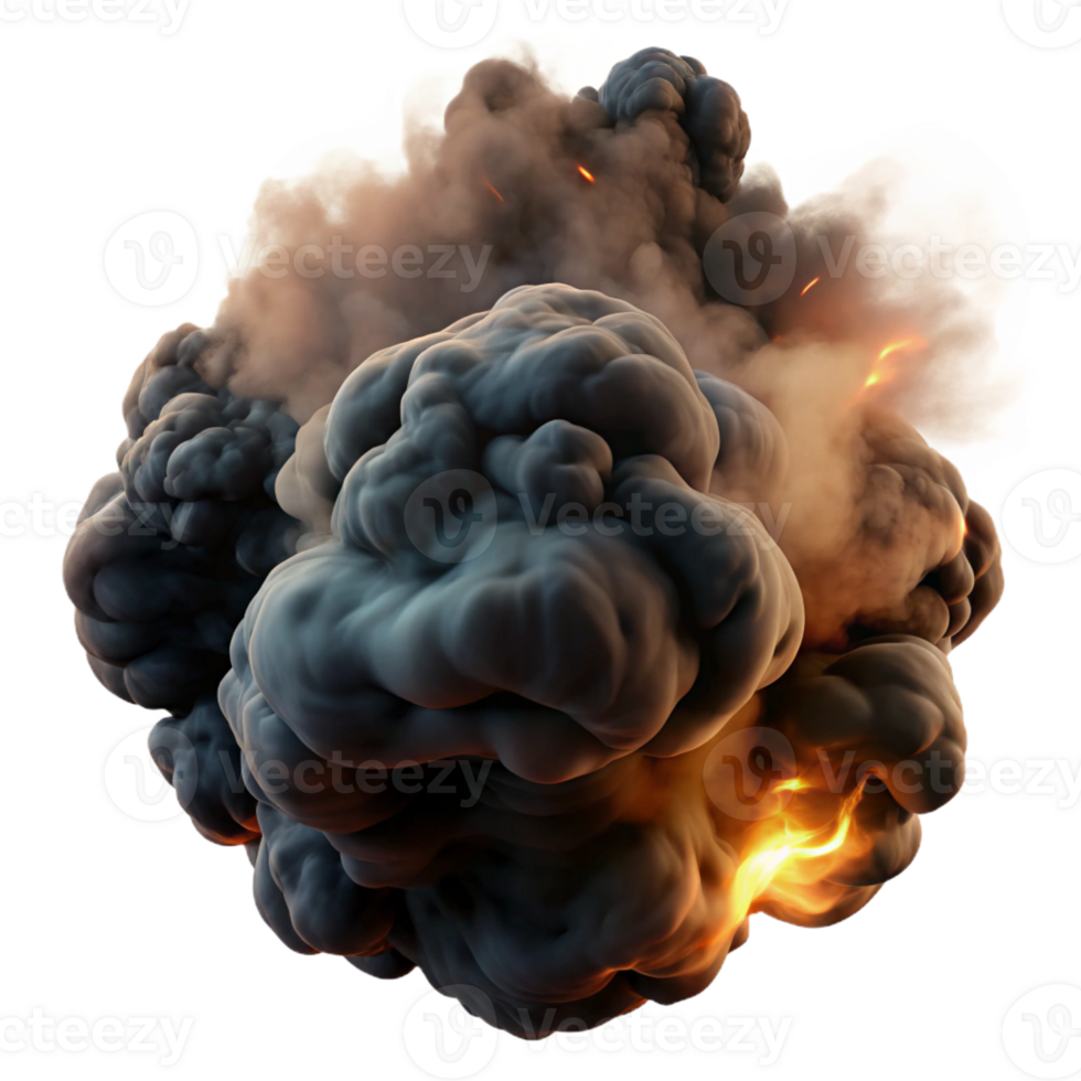 elegant abstract A Swirling Mass of Smoke and Dust Illumi png