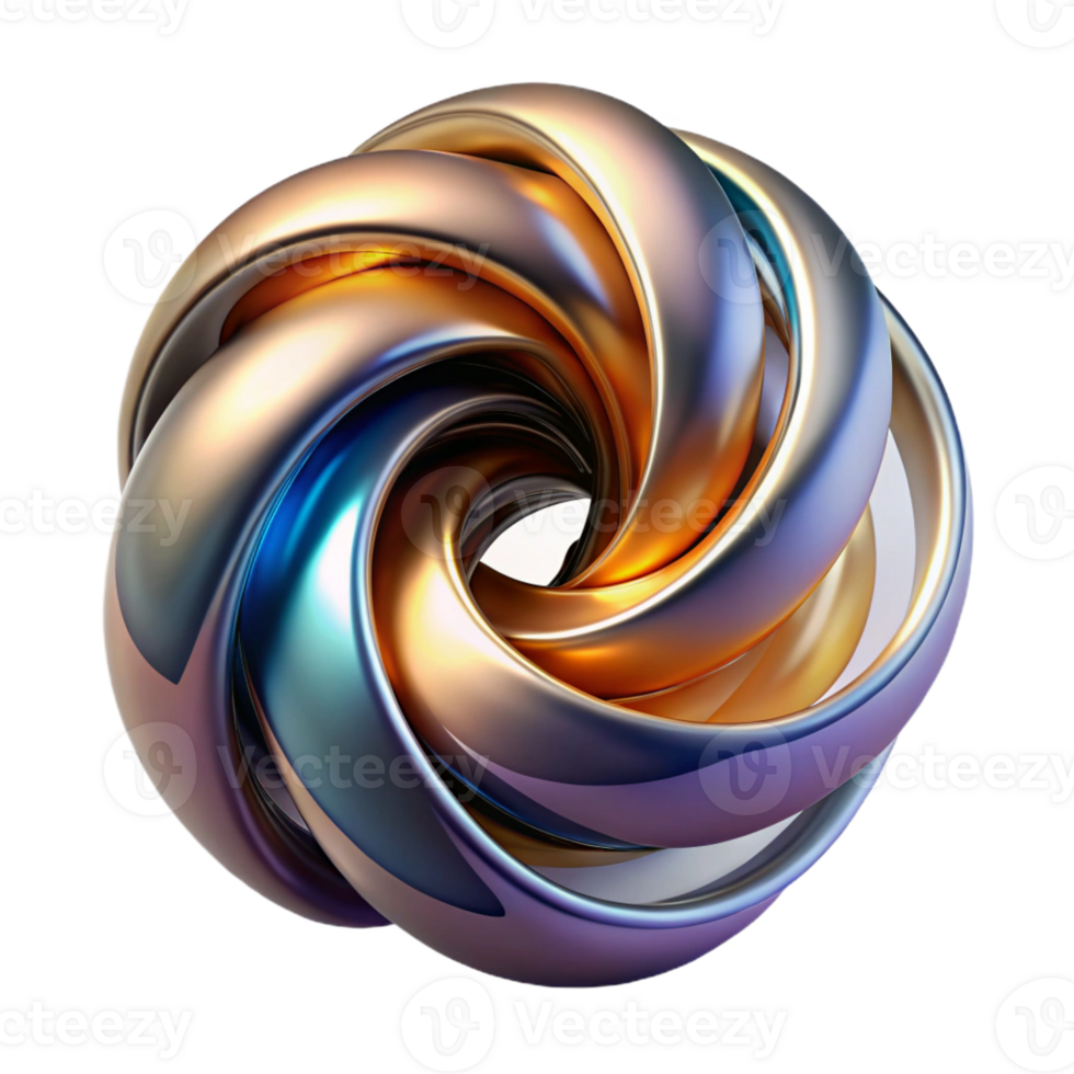 serene modern A Dynamic Composition of Swirling Brushstr professional png