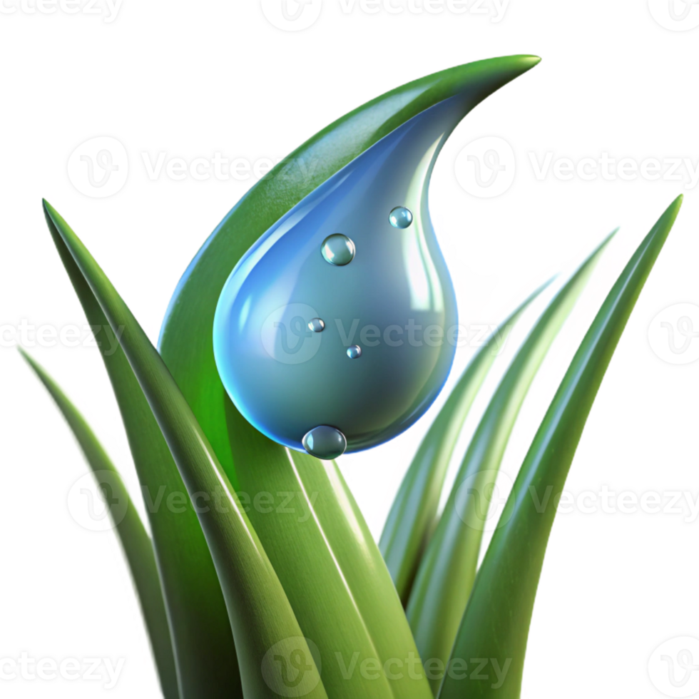 dramatic traditional A Close Up of a Dewdrop on a Blade Of premium png