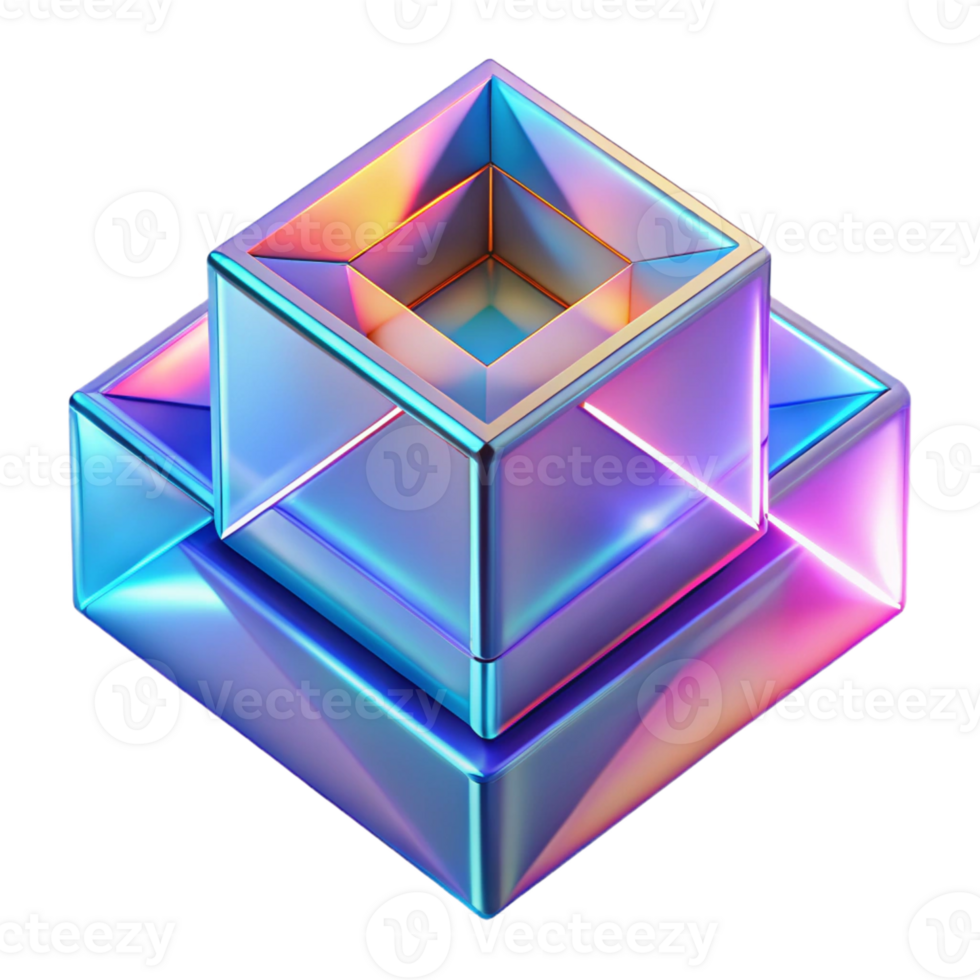 serene classic Chromatic Aberration Effect Applied to A premium png