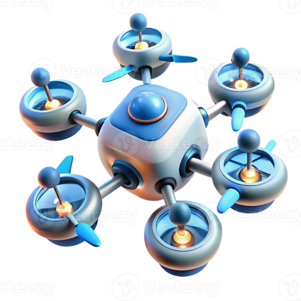 magnificent minimalist A Group of Drones Forming a Complex Aeri png