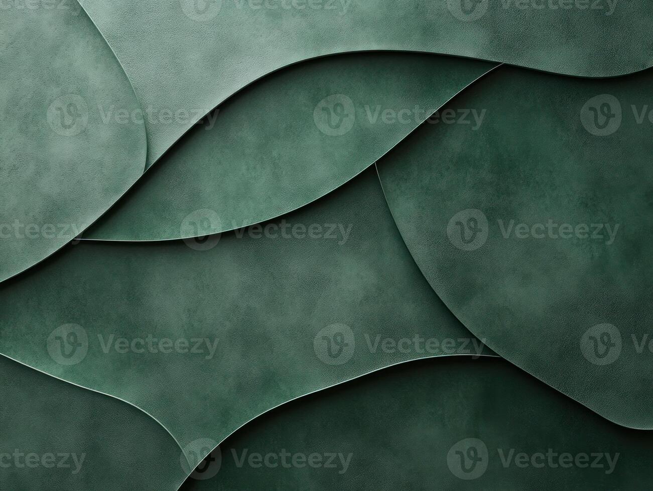 Elegant dark matte green embossed pattern background for design projects photo