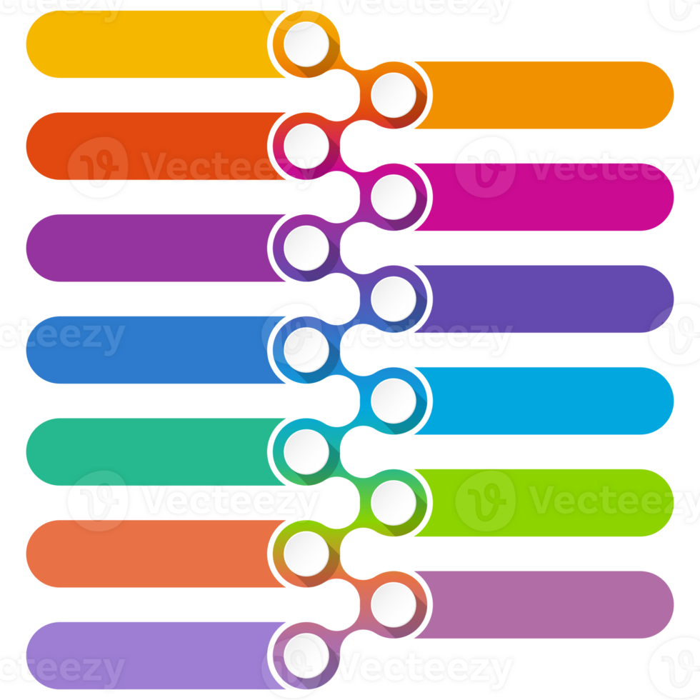 Infographic 13 options or step for presentation. , Icons. png