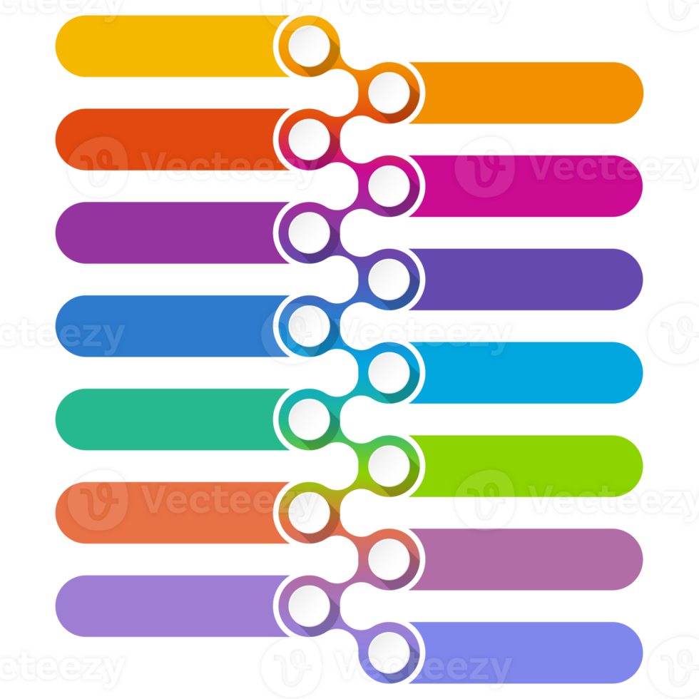 Infographic 14 options or step for presentation. presentation. png