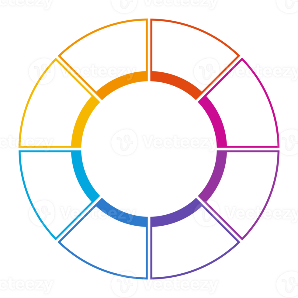 Infographic with 8 steps, process or options. business concept. png