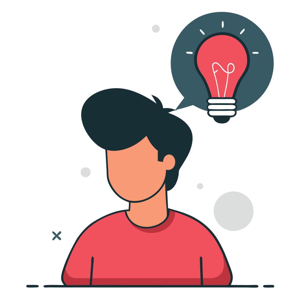 Mind's Liberation and the Exploration of Ideas Freedom of Thought vector