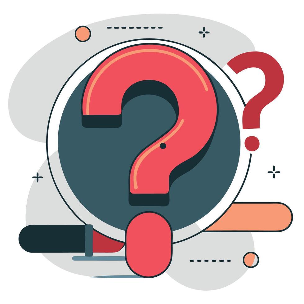 Frequently Asked Questions FAQs A Visual Guide to Understanding Key Concepts vector