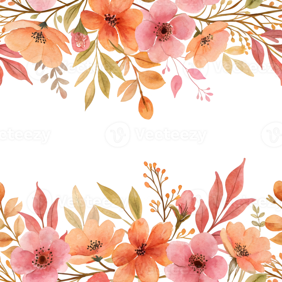 Beautiful floral arrangement with vibrant pink and orange blossoms against a transparent background png