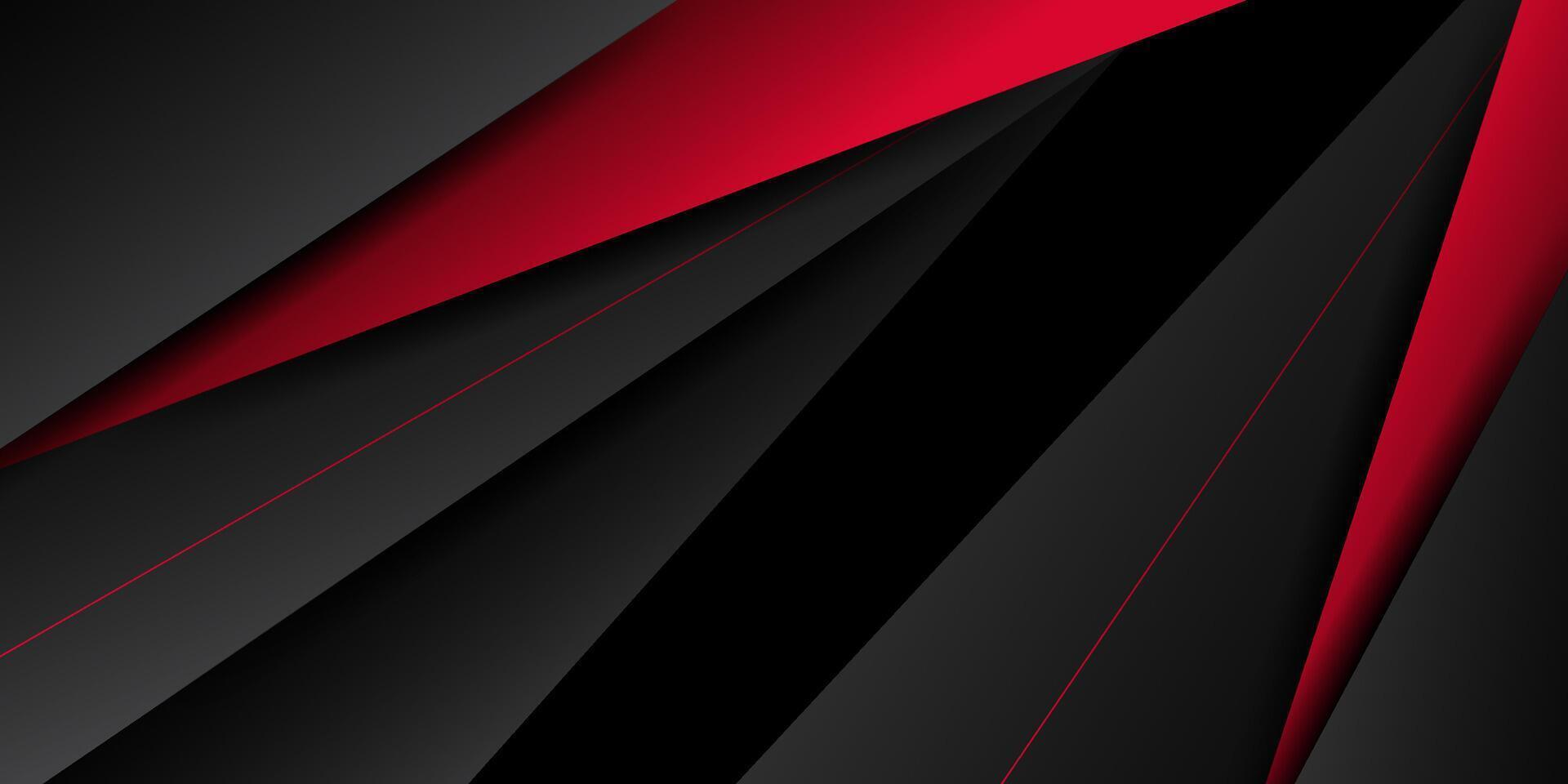 Red background overlapping gray illustration message board dimensions for modern website text and message design vector
