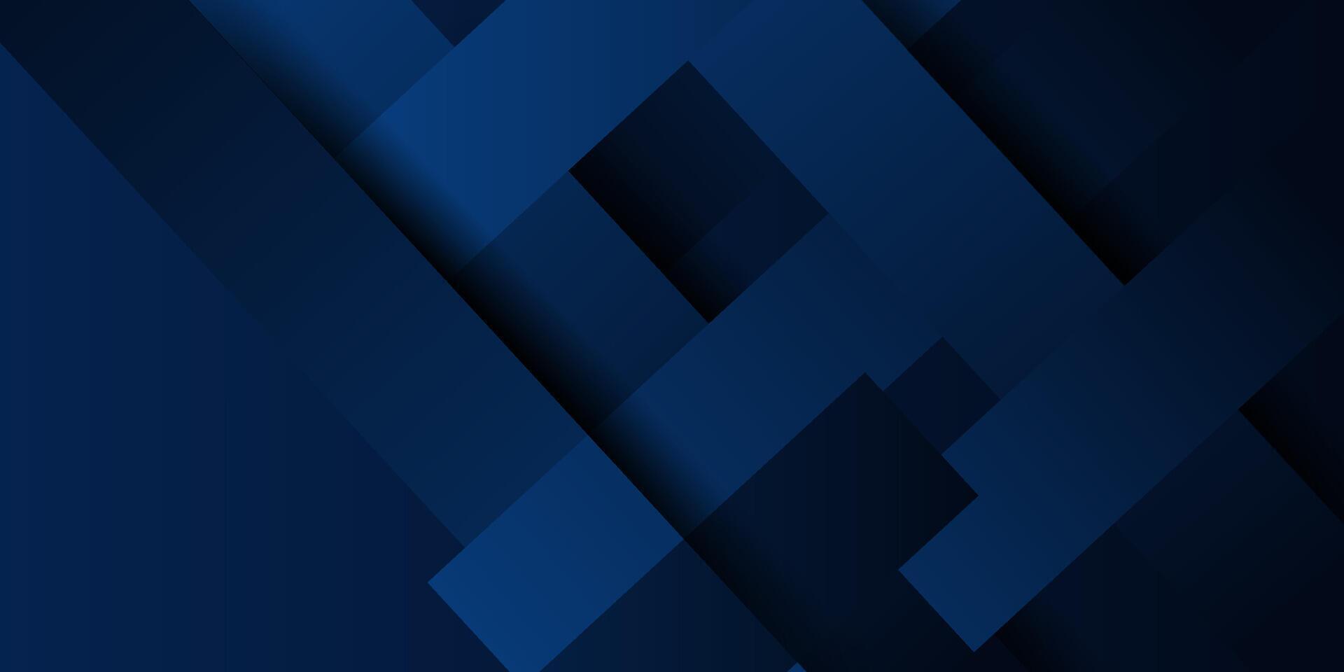 Abstract dark blue background with modern corporate concept. Rectangle overlapping pattern and shadow. eps10 vector
