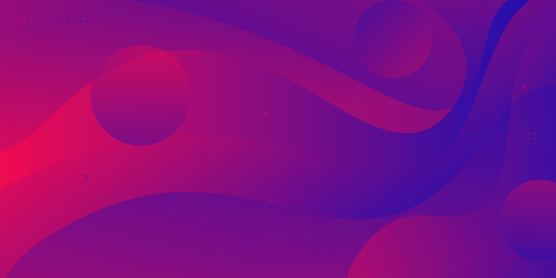 Abstract pink and purple gradient wave liquid geometric background with liquid color gradient style. Suitable for banner, flyer, etc. Eps10 vector