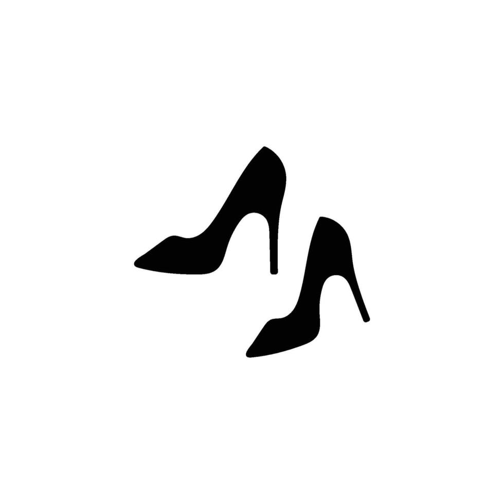 high heels icon vector