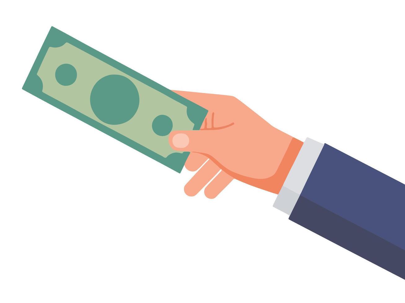 Flat Design of Business Idea Exchange Light Bulb and Money vector