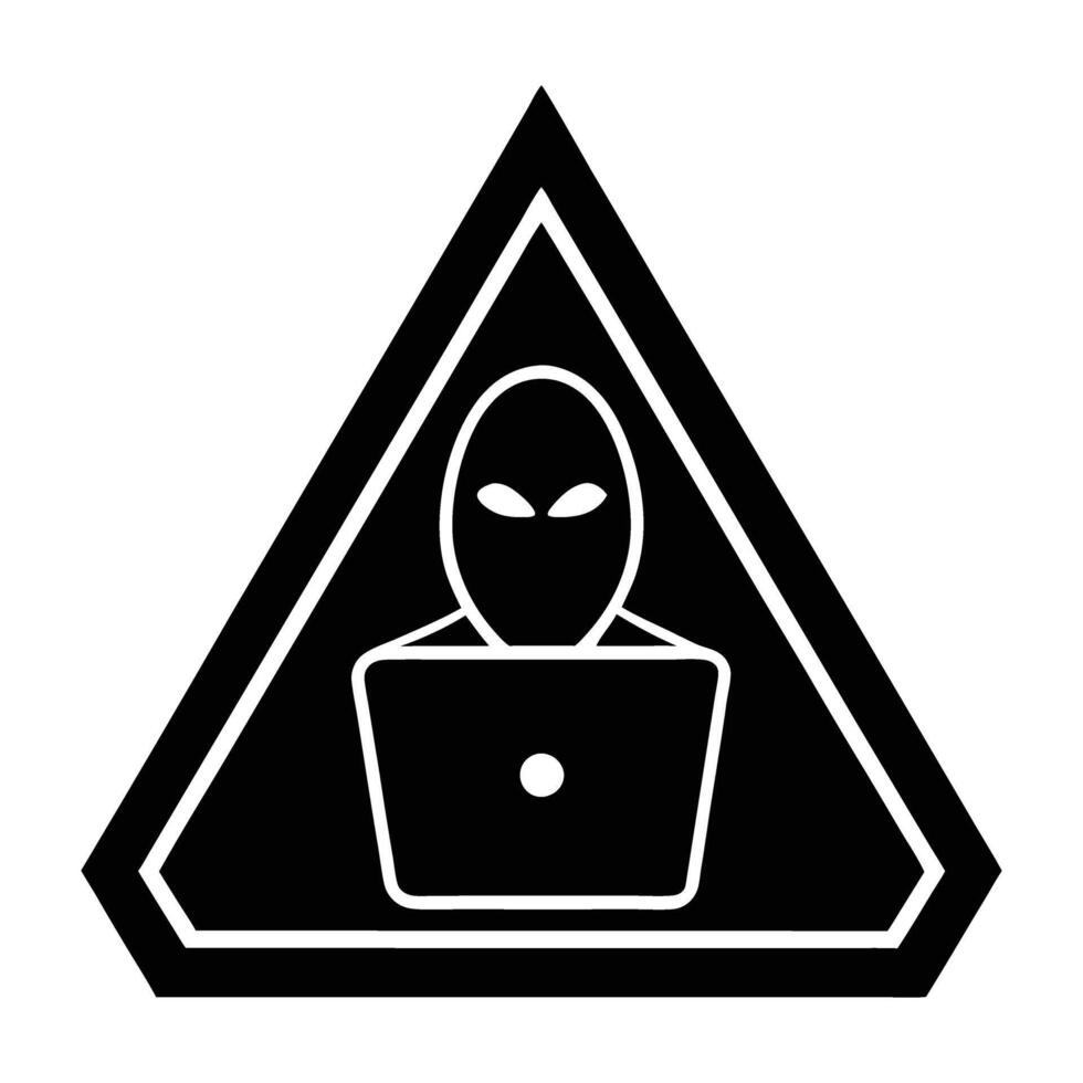 A clear warning message indicating a hacking attempt on display vector