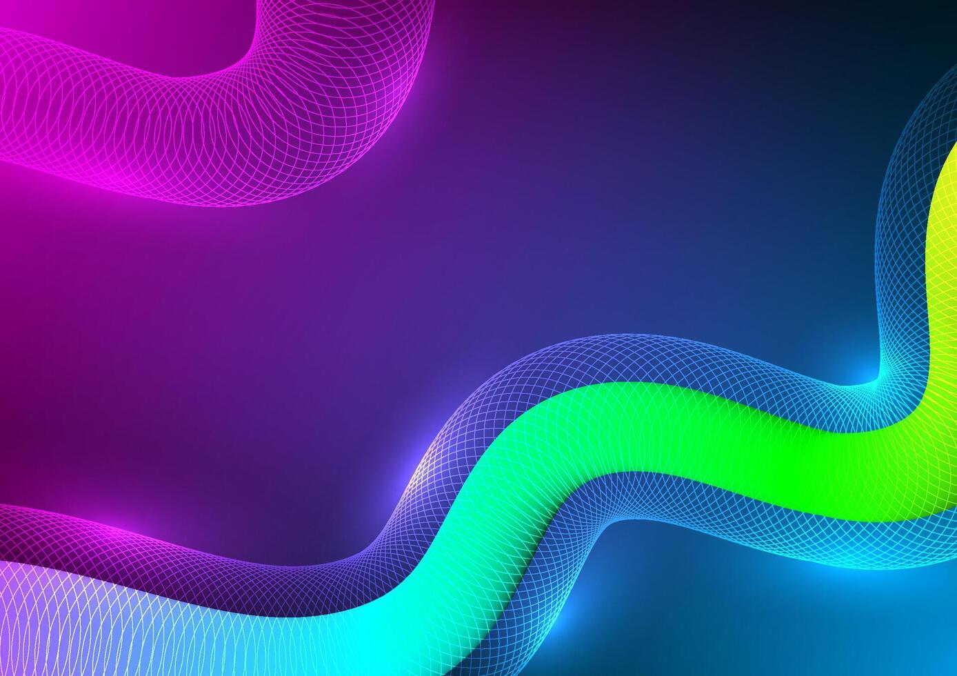Digital technology wavy background. Wave technology wavy gradient concept. Design for abstract futuristic fluid gradient shape telecoms internet online fiber and wave. vector