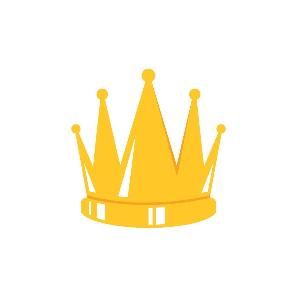 royal crown logo icon illustration template. vector