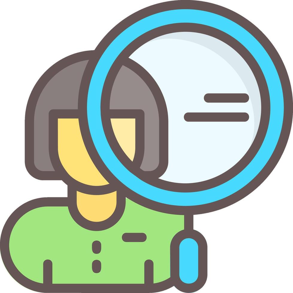 Competitor Research Outline Element Style vector