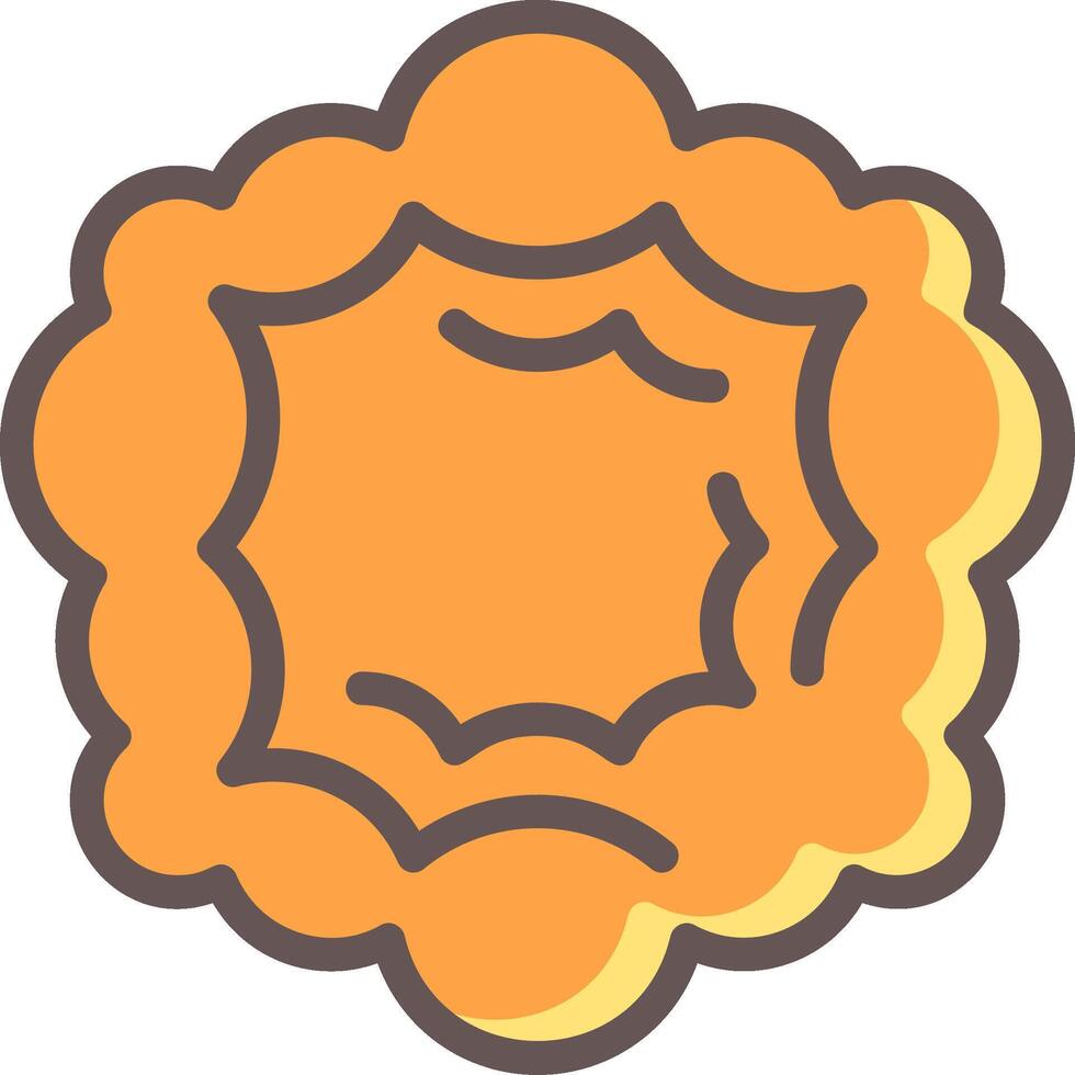 Explosion Outline Element Style vector