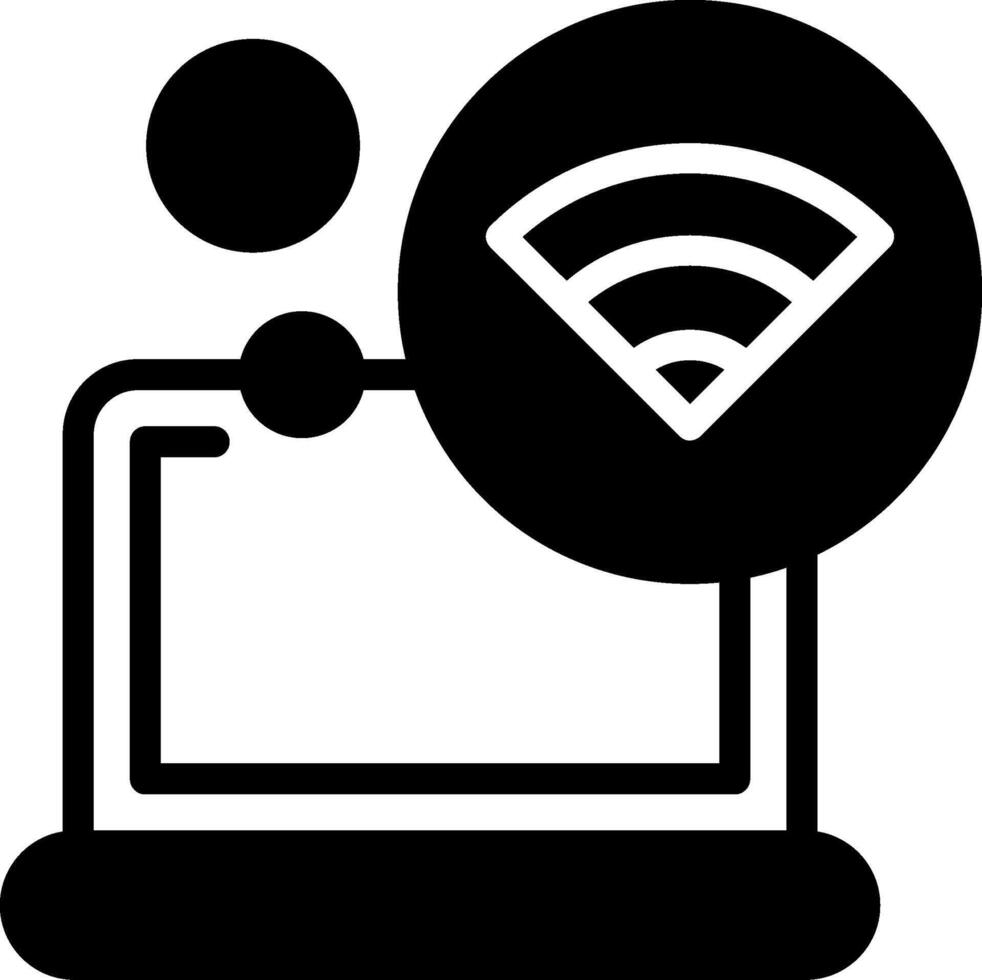 WIFI Solid Element Style vector