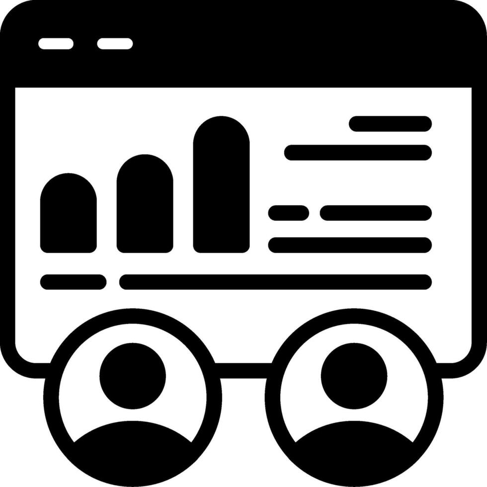 Competitor Metrics Solid Element Style vector