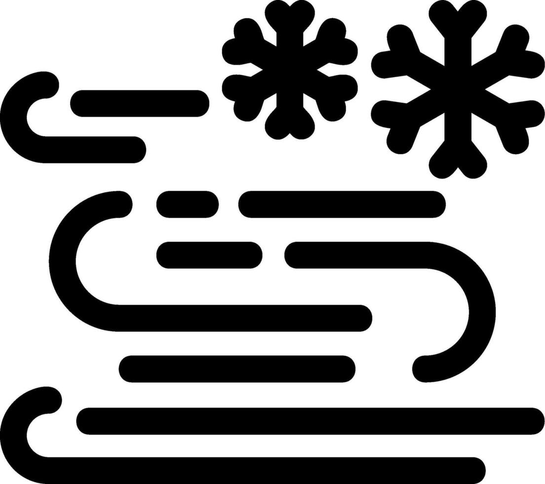 Arctic Winds Solid Element Style vector