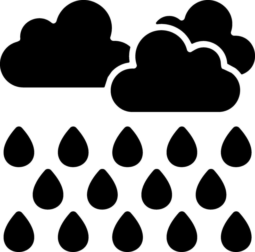 Heavy Rain Solid Element Style vector