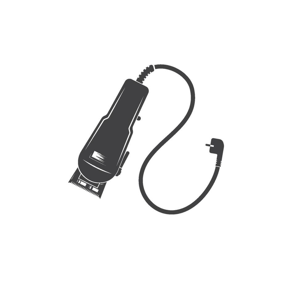 electric clippers icon illustration design template. vector