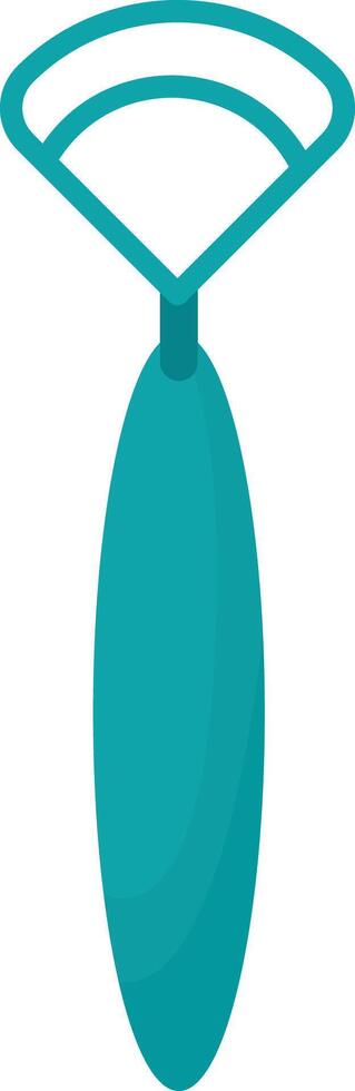 Green Tongue Scraper vector