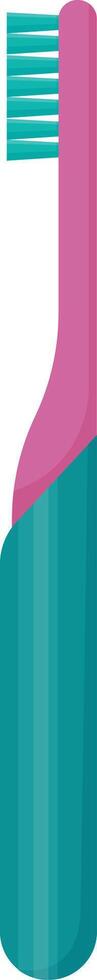 Magenta Standard Toothbrush vector