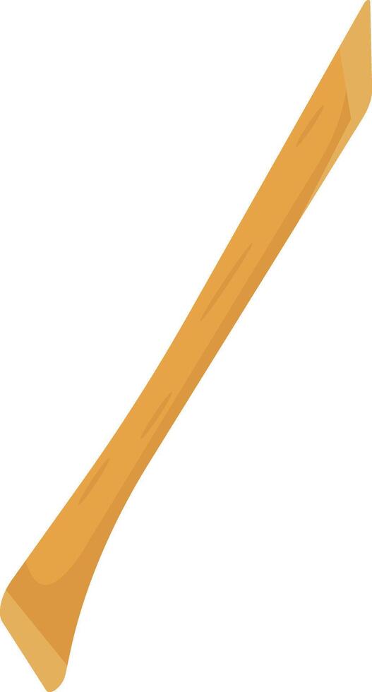 Long Angled Pottery Tool vector