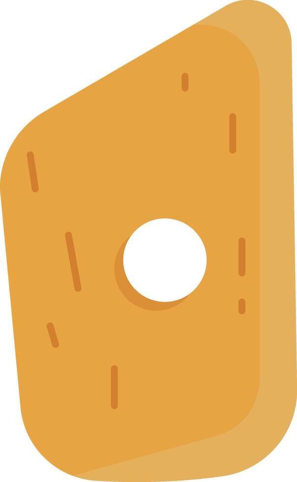 Pottery Tool with Hole vector