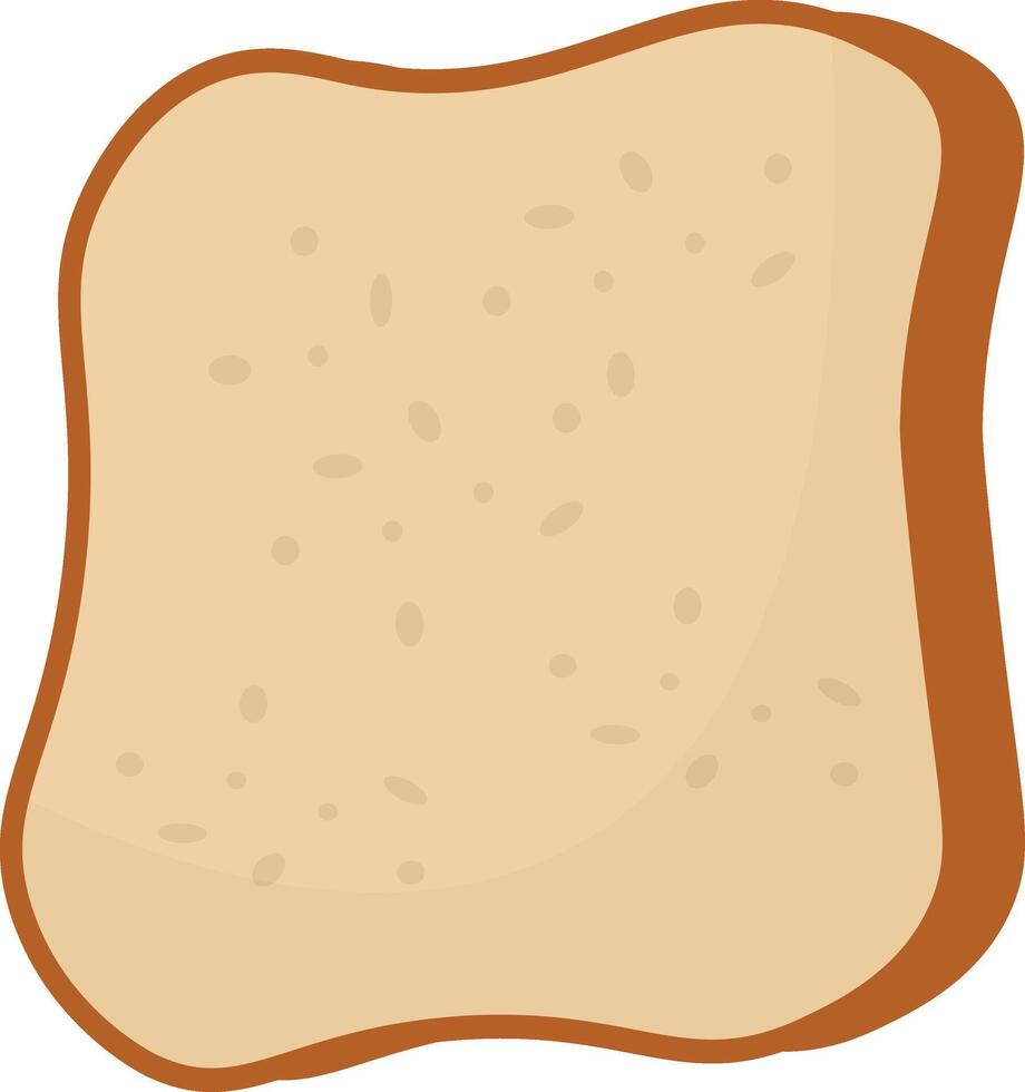 Brioche Bread Slice vector