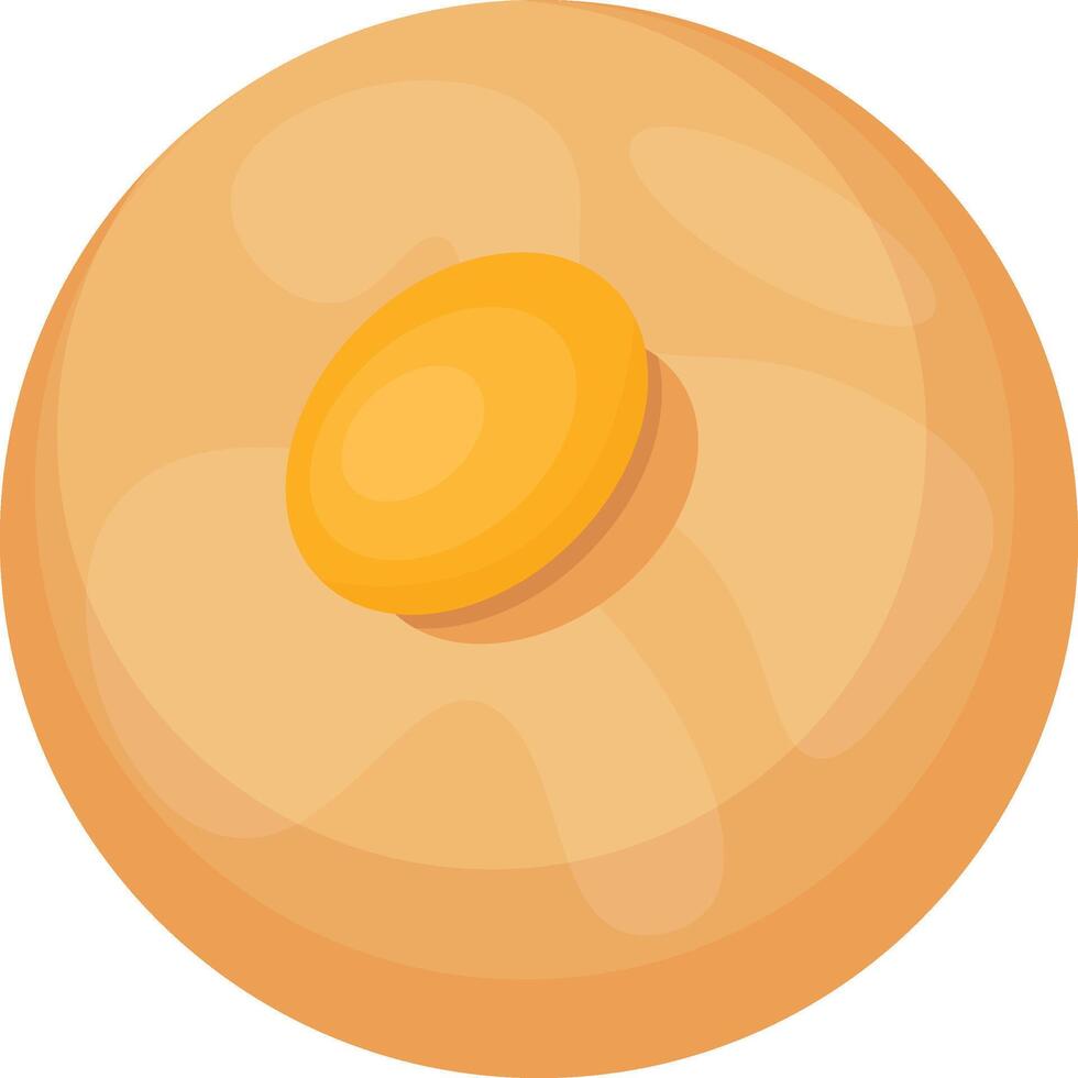 Lemon Jam Cookie vector