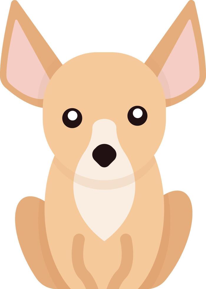 Chihuahua Dog Cartoon vector
