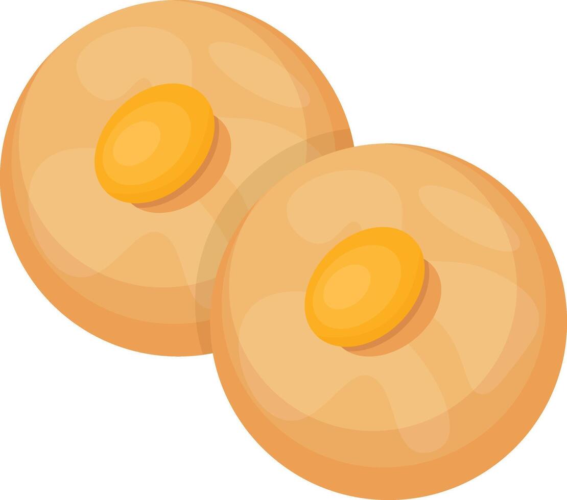 Double Jam Cookies vector