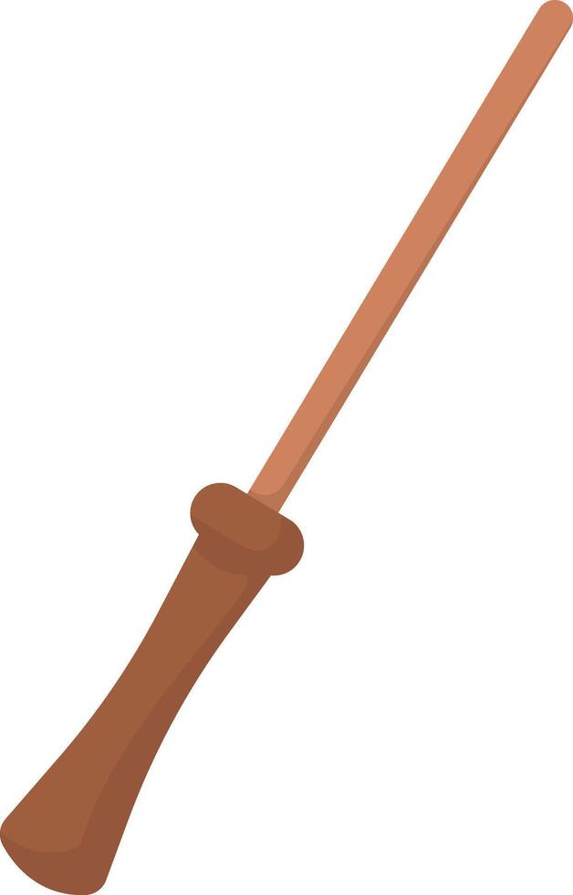 Brown Basic Magic Wand vector