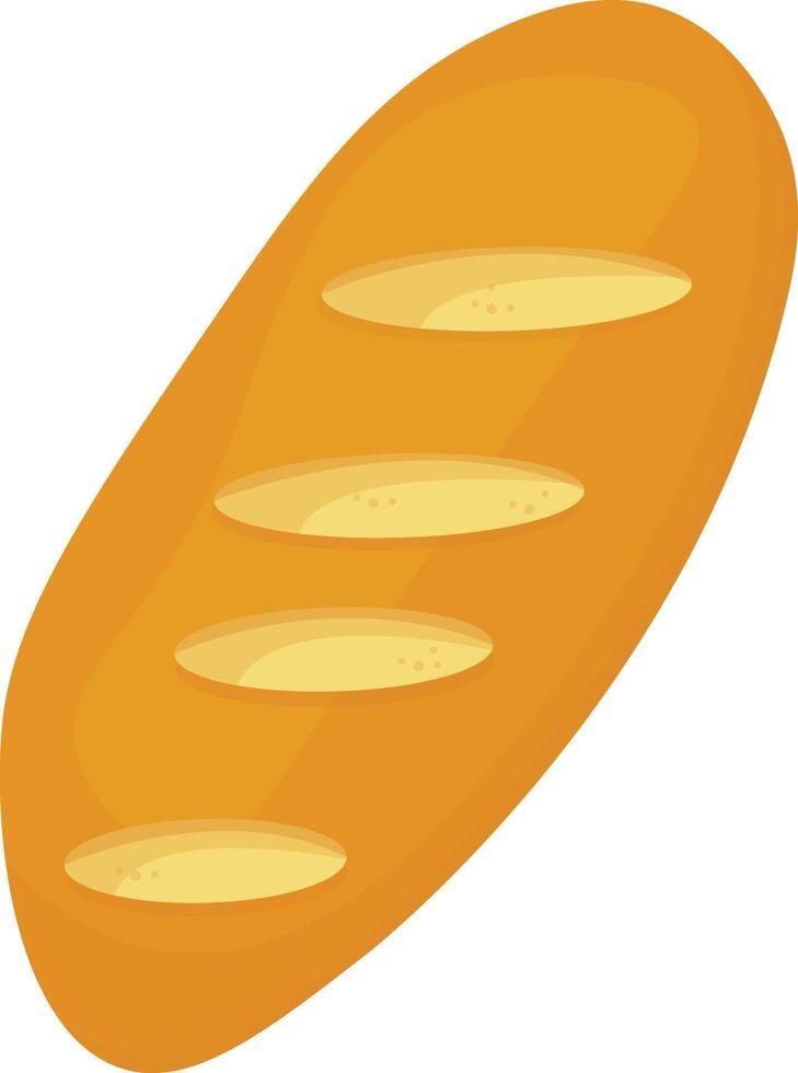 French Baguette Bread vector
