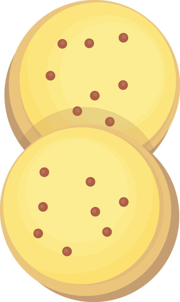 Mini Butter Cookies vector