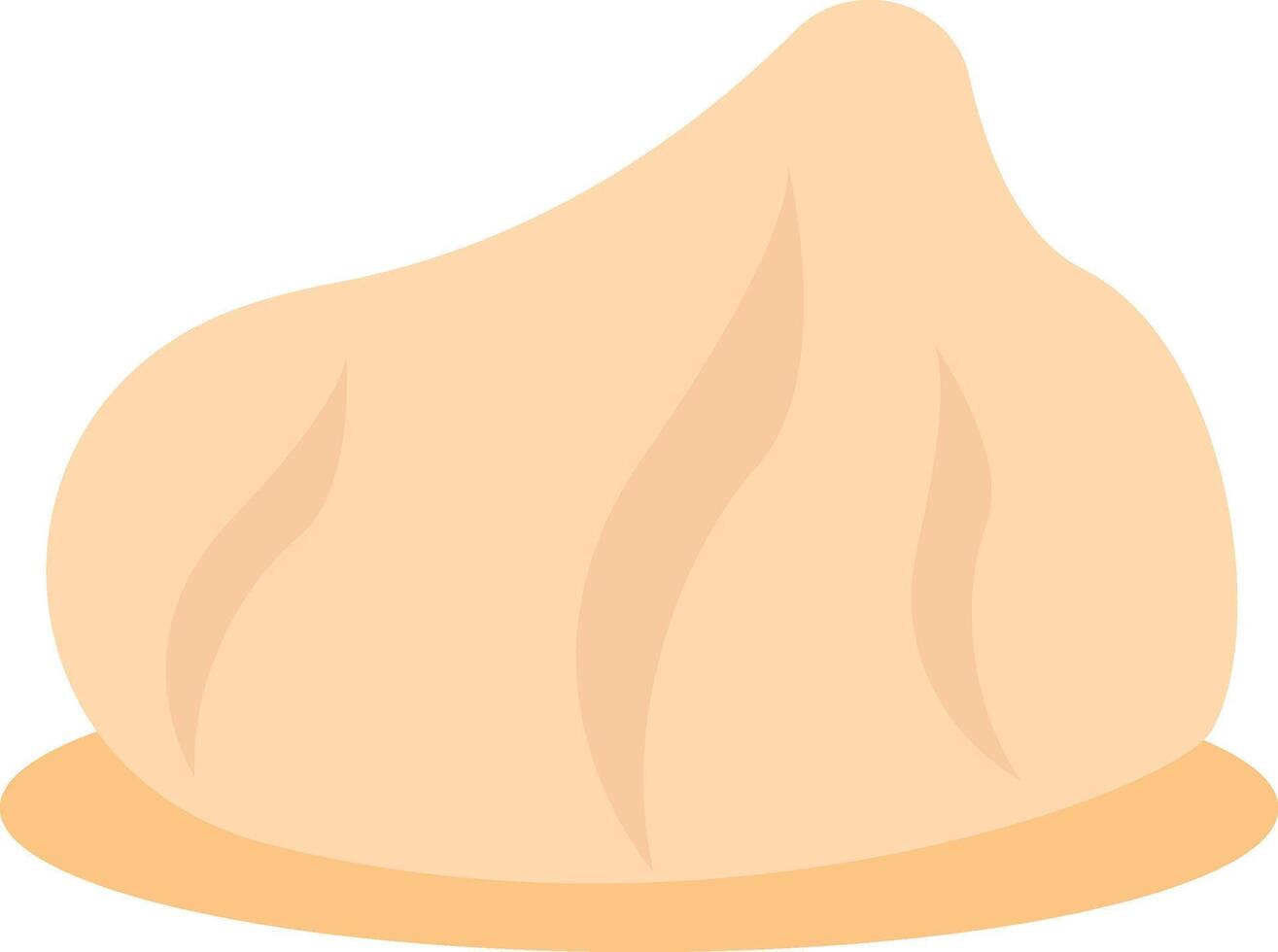 Soft and Fluffy Dumpling vector