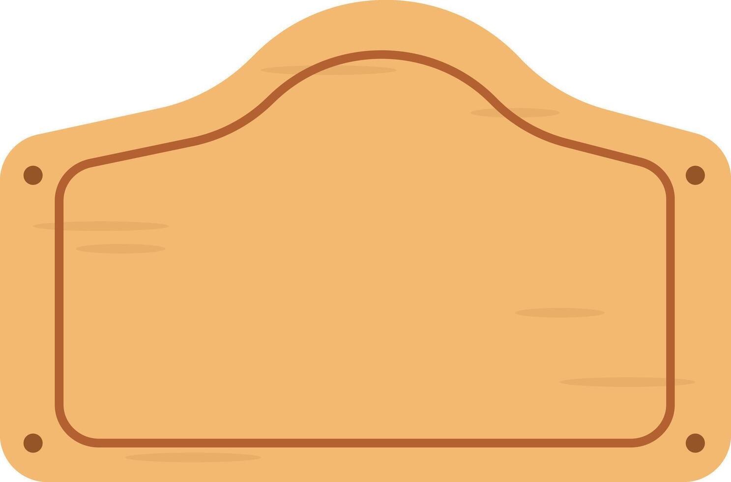 Wild West Wooden Wall Display vector