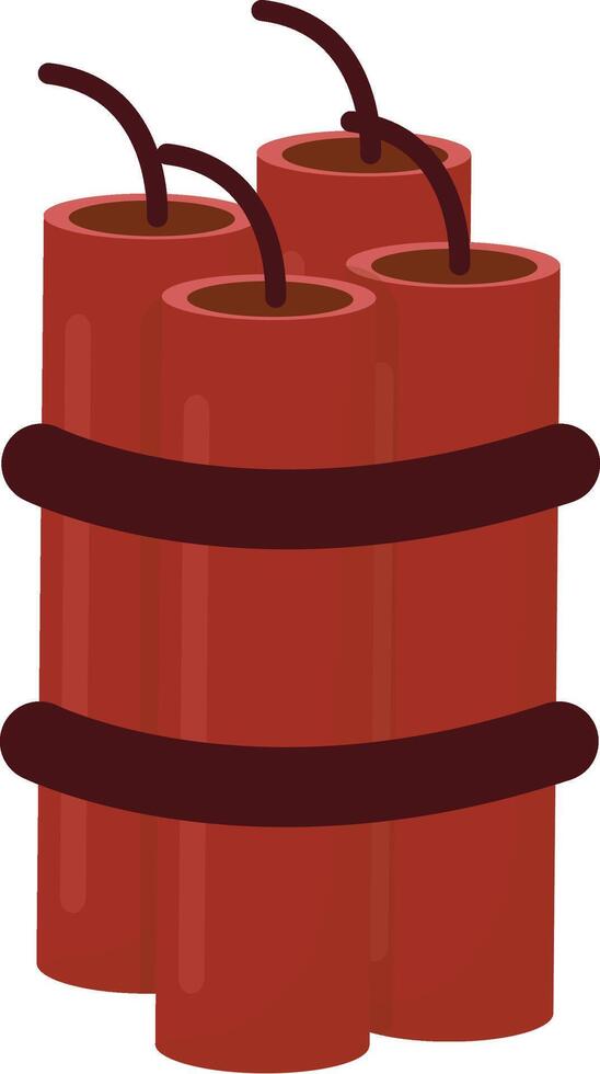 Wild West Red Explosives vector