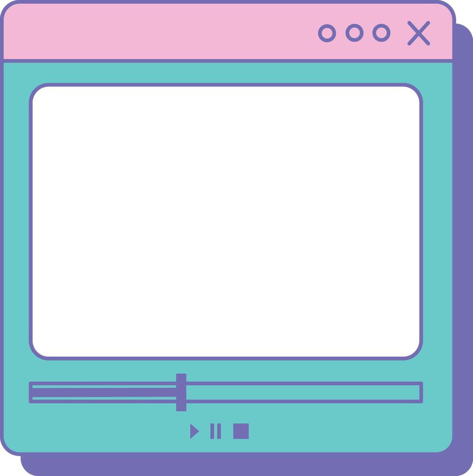 Web Application Dashboard Layout vector