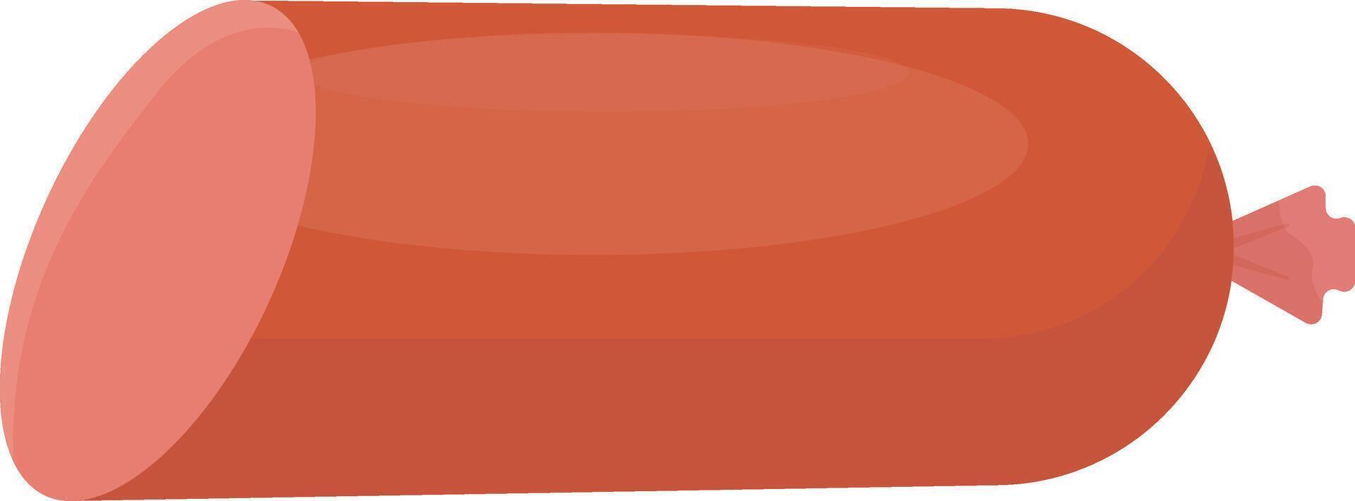 Large Meat Roll vector