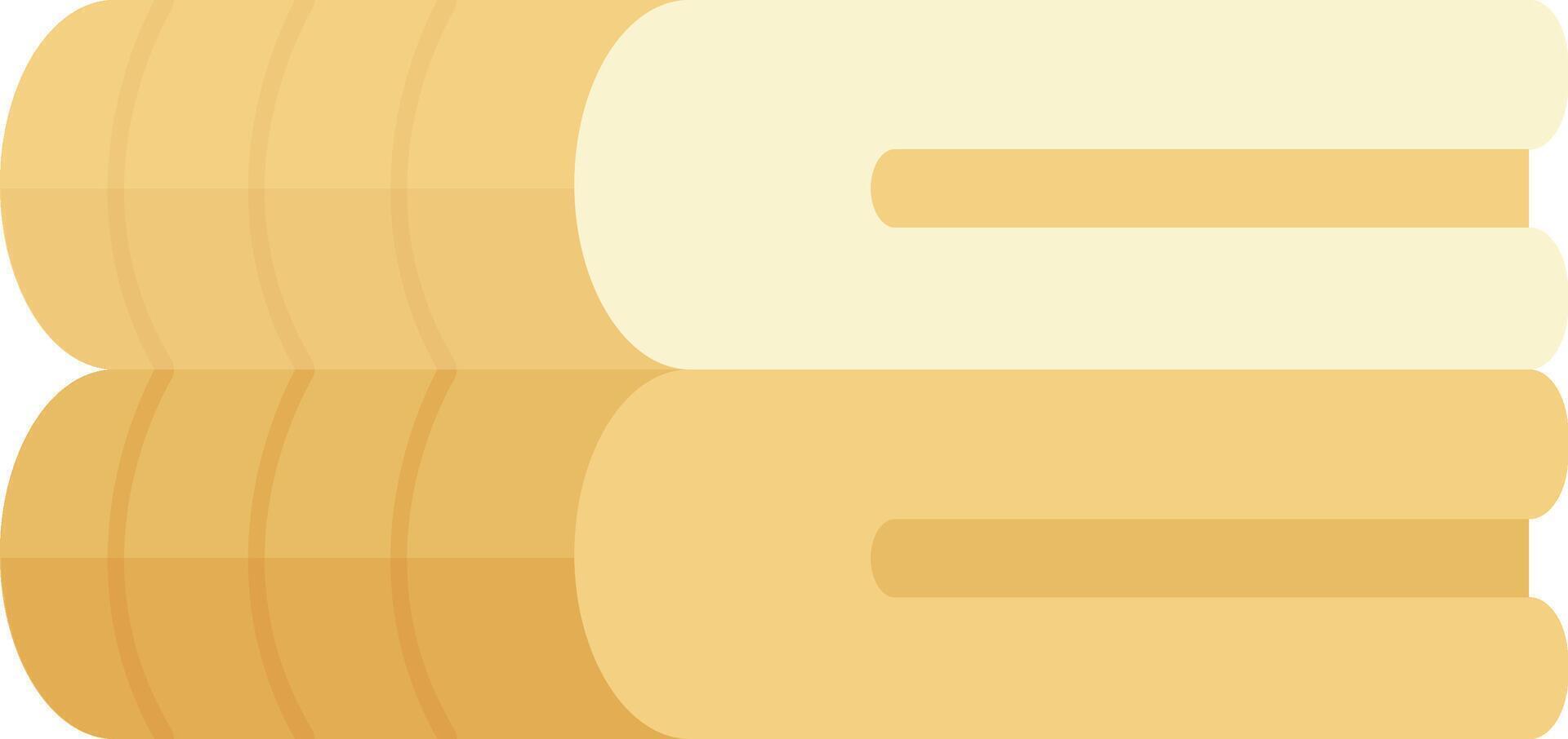 Folden Sauna Towels vector