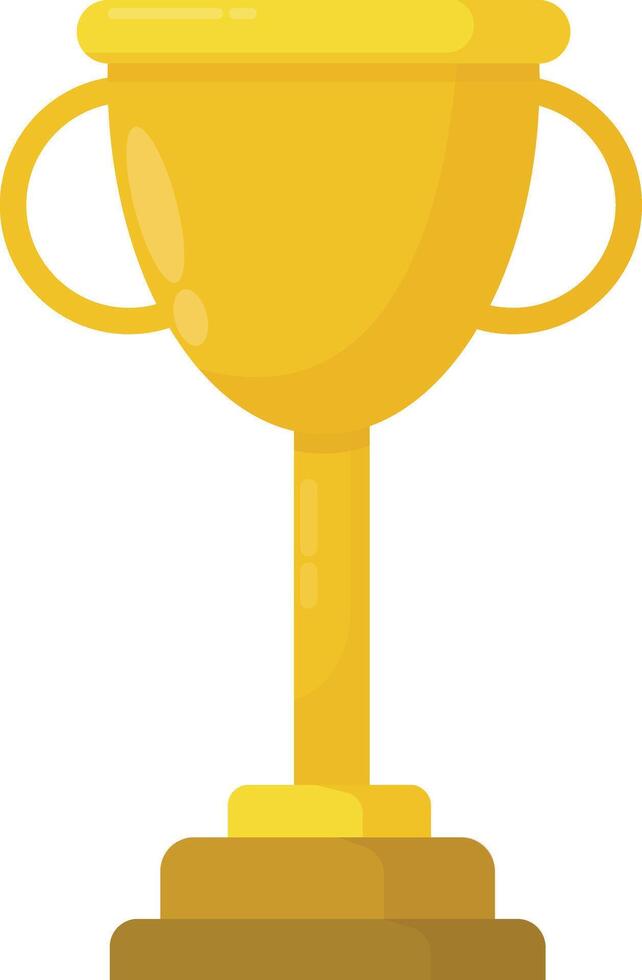 Classic Gold Trophy vector