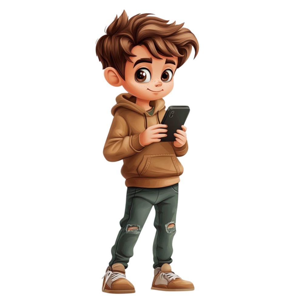 Boy holding a glass of green beer with curious expression png
