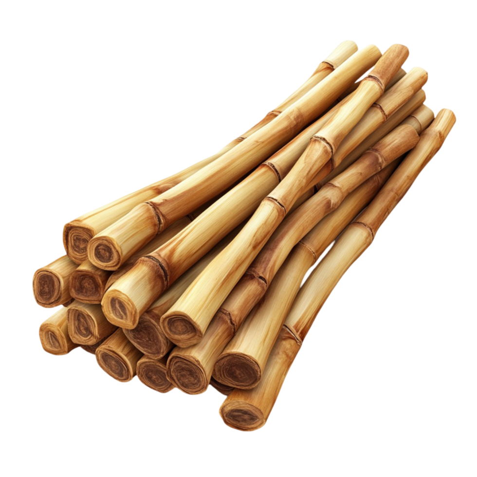 Bundle of Cinnamon Sticks Aromatic Brown Spices for Cooking and Baking png